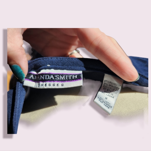 Vintage- 90s Maxi Overall Dress- Size M - Picture 6 of 6